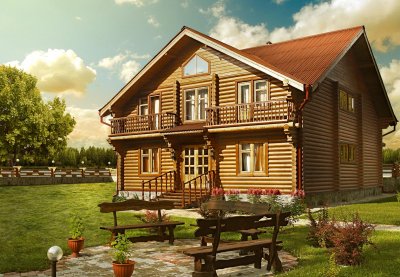 Достоинства деревянных домов