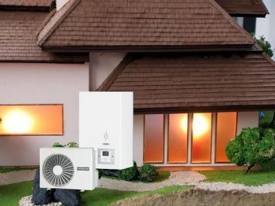 Тепловой насос Hitachi для отопления дома