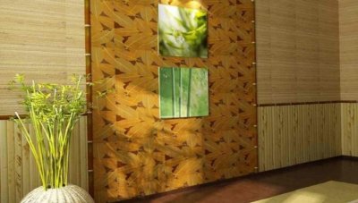 Использование бамбуковых обоев в интерьере жилых помещений